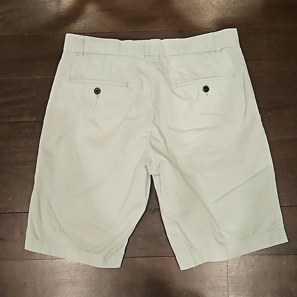 MEN'S H&M LIGHT MINT GREEN CLASSIC CHINO SHORTS SZ 32R $40